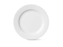 Rhombe Frokosttallerken, Hvid, Ø23 cm