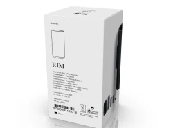 Rim Vægophængt Tandbørstekrus, Black