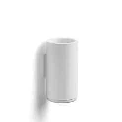 Rim Vægophængt Tandbørstekrus, White