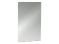 Rim Vægspejl, White, 44x70 cm