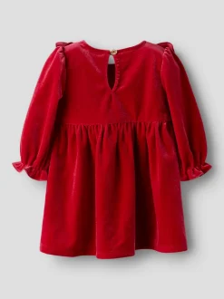 Rinne Velour Kjole, Jester Red, 56 cm