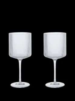 Ripple 2-pak Rødvinsglas, Clear, 32,5 cl