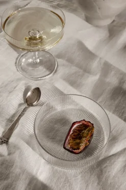 Ripple 4-pak Serveringsskåle, Klar, Ø12 cm