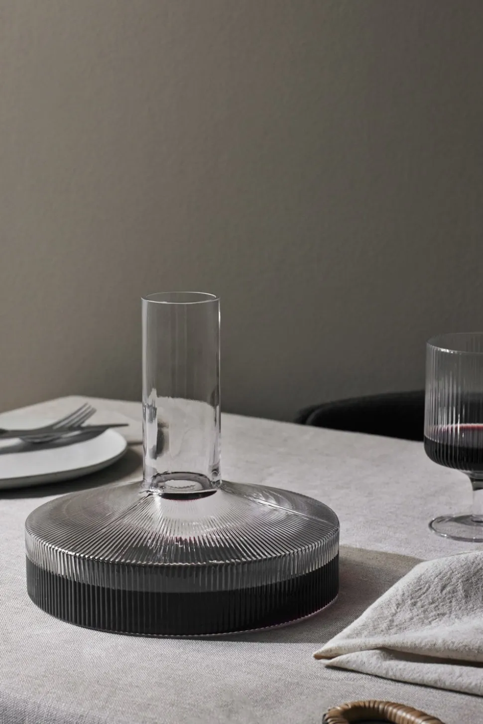 Ripple Vinkaraffel, Clear, 1 L