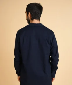 Ripstop Men's LS Skjorte, Dark Navy, XL