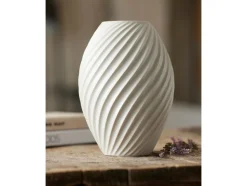 River Vase, Hvid