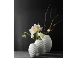 River Vase, Hvid, 21 cm