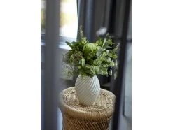 River Vase, Hvid, 21 cm