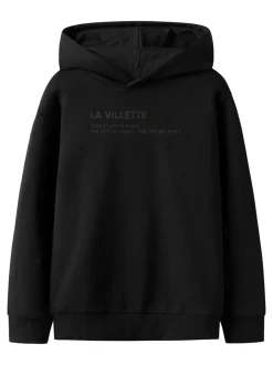 Rocco Hættetrøje, Black, 134-140 cm