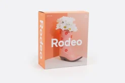 Rodeo Cowboy Boot Vase, Lyserød
