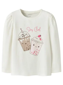 Rollia Bluse, Coconut Milk, 116 cm