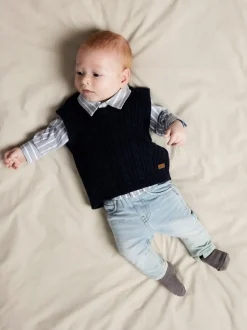 Roman Strikvest, Navy Blazer, 62 cm