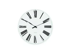 Roman Vægur, Hvid, Ø29 cm