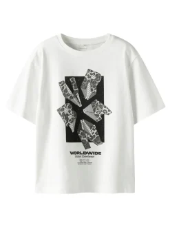 Ron T-shirt, Cloud Dancer, 146-152 cm