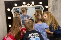 Rook Langærmet Pique Polo, Ski Patrol Striped, 134-140 cm