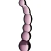 Rosa Groove Glas Dildo