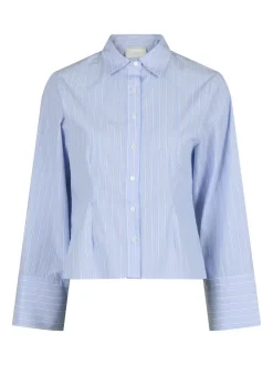 Rosa Stripe Shirt, Light Blue, 38