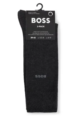 RS Uni CC 2-pak Strømper, Charcoal, 39-42