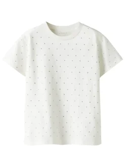 Ruaja Top, Bright White, 134-140 cm