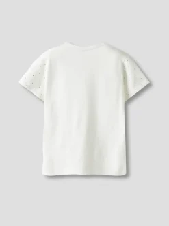 Ruaja Top, Bright White, 134-140 cm