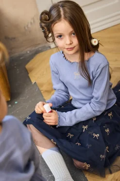 Rudelle Nederdel, Navy Blazer AOP, 122-128 cm