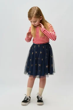 Rudelle Nederdel, Navy Blazer AOP, 122-128 cm