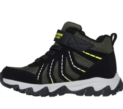 Rugged Ranger Storm Trail Støvler, BKGR/Black/Green, 31