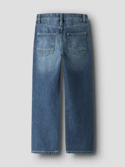 Ryan Straight Jeans, Medium Blue Denim, 146 cm