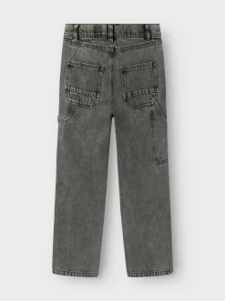 Ryan Straight Jeans, Medium Grey Denim, 134 cm