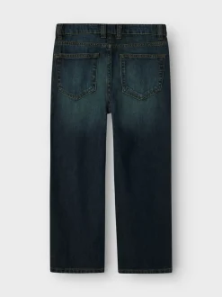 Ryan Straight Jeans, Vintage Dark Blue Denim, 152 cm