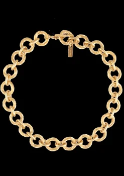 Saga of Clotho Halskæde, Gold Plated, 45 cm