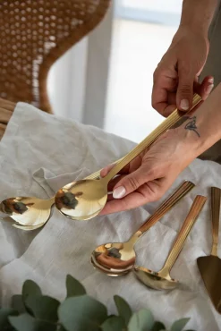 Salatbestik, Champagne Guld