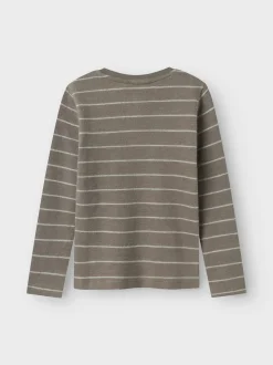 Salim Langæmret T-shirt, Silent Storm, 98 cm