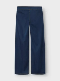 Salli Wide Jeans, Denim Blue, 152 cm