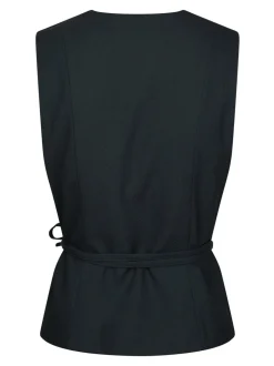 Samara Melange Vest, Navy, 40