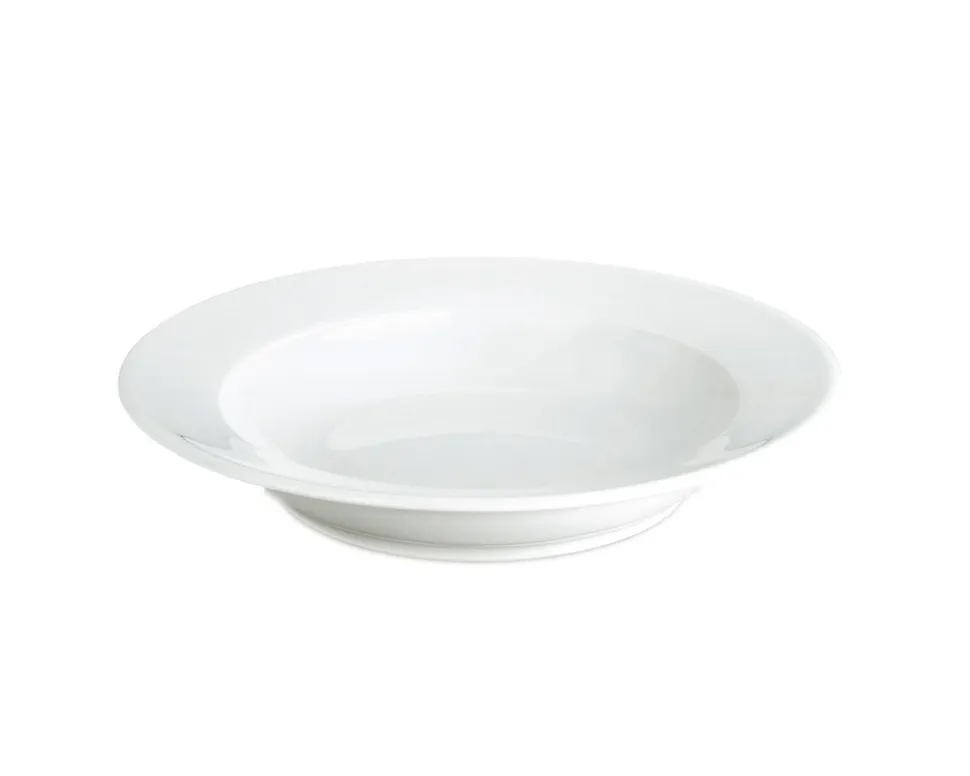 Sancerre Dyb Tallerken, Hvid, Ø22 cm