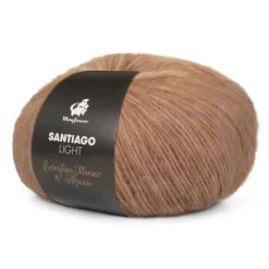 Santiago Light Garn, 004 Camel, 50 g