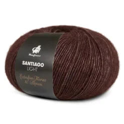 Santiago Light Garn, 023 Chokolade, 50 g