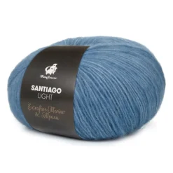 Santiago Light Garn, 011 Støvet Jeansblå, 50 g