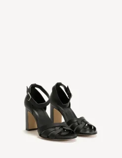 Sasha Højhælede Sandaler, Black, 39