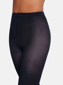 Satin Opaque 50 Strømpebukser, Navy, M