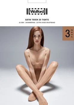 Satin Touch 20 3-pak Strømpebukser, Admiral, XS