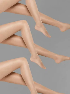 Satin Touch 20 3-pak Strømpebukser, Cosmetic, S