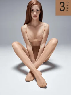 Satin Touch 20 3-pak Strømpebukser, Cosmetic, S