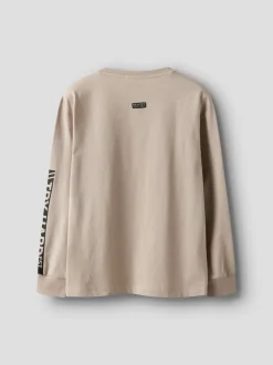 Sean Bluse, Mushroom, 134-140 cm