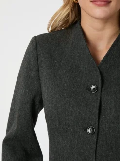 Senara Blazer, Dark Grey Melange, 36
