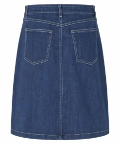 Seravine Nederdel, Blue Denim, XL