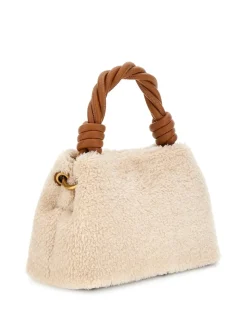 Shaida Top Handle Crossbody, Natural/Cognac