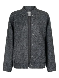 Sharon Bomber Jakke, Antracit, 36