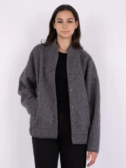 Sharon Bomber Jakke, Antracit, 36